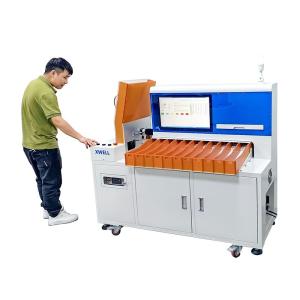 China 11 Channel Cylindrical Cell Sorting Machine With Data Record Function Sorter For Lithium Battery wholesale