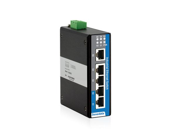 5-port Industrial Ethernet Switch , Gigabit Ethernet Switch With Low Power