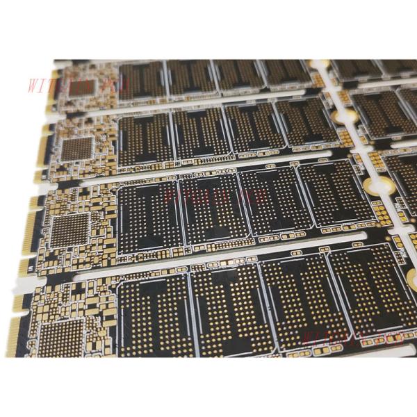 Quality TG150 SSD Circuit Board 4 Layer FR4 Based PCB  1.0MM for sale