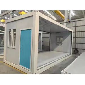 China Fireproof Steel Prefabricated Foldable Container House Weather Resistant wholesale