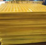 Square Polyurethane Rubber Tension Screen With Hooks For Mine And Quarry