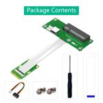 Horizontal Mini PCI-E To PCI-E Express X8+USB Riser Card With High Speed FPC