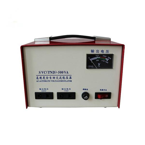 Quality Portable Handle AC Power Stabilizer Single Phase 220 Voltage Regulator IP23 for sale