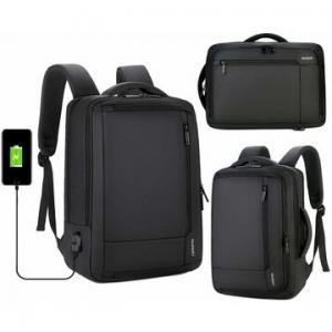 China Business Anti Theft Slim Durable Laptops Backpack 15.6 Inch With USB Charging Port,Water Resistant wholesale