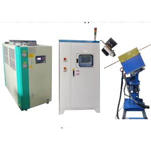 China Industrial Induction Heating Machine PLC HMI Induction Melting Aluminum Machine on sale