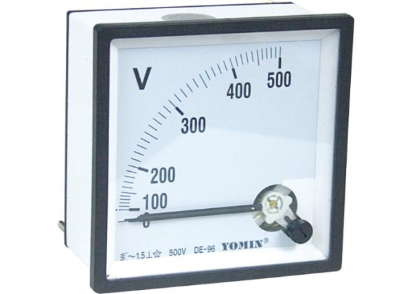 Quality DC - V96 Analogue Panel Meters , DC Voltmeter Comply With Accuracy Class 1.5 for sale
