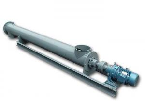 China Cement Delivering Pipe Screw Conveyor  Tubular Model on sale