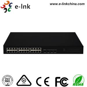 China 24 Port L3 Management Fiber Ethernet Switch , Ethernet Managed Network Switch wholesale