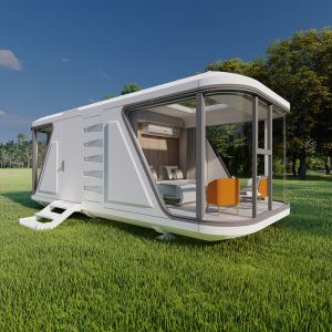 China Fully Equipped Luxury Prefabricated Mobile Homes Family Residences Mobile Spacecraft wholesale