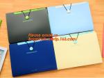 office storage pp expanding cascading file folder with 7 multicolor pockets,