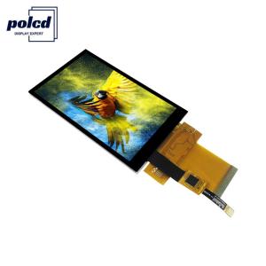 China 3.97inch MCU 16bit IPS TFT LCD Display With Capacitive Touch Panel wholesale