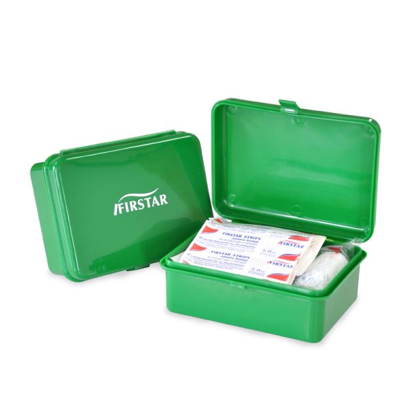 Small Travel First Aid Kits For Basic Hiking Green Blue Color