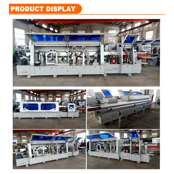 16.5KW Power Building Material Shops Wood Furniture Machine Straight Automatic Edge Bander