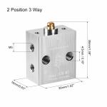 S3B Series 2-Position 3-Way Mechanical Valve Manual Handle Switch Control