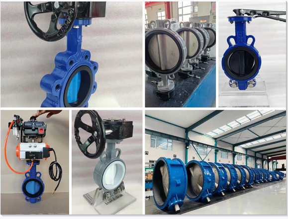 wafer style butterfly valve types