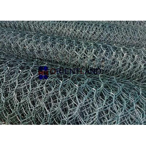 Erosion Control Galvanized Gabion Wall Baskets PVC Coated Gabion Box