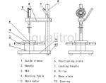 Manual Test Stand for Analog and Digital Fruit Hardness Tester with Easy