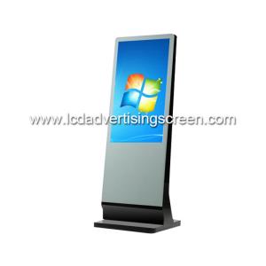 China 43 Inch Slope Standing Touch Computer Digital Signage IR Touch Screen Display Totem on sale