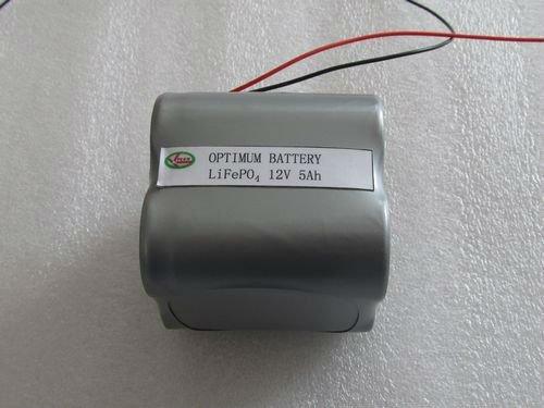 Quality LiFePO4 12V 5Ah Battery Packs For Solar LED lights LED Lithium Battery for sale