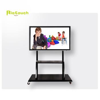 Quality 10 points large monitor touch screen for interactive classroom for sale