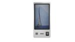 Wall-mounted Self-service Kiosk With QR Code Scanner And 80mm Thermal Printer