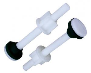 China Strong Tensile Strength Plastic Toilet Seat Screws , Plastic Toilet Seat Hinge Bolts on sale