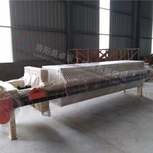 Customized Size Chamber Filter Press Equipment  Automatic Control Dehydration Function