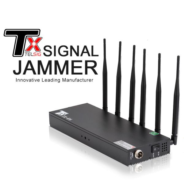 Indoor Device To Block Wifi Signal , 20MHZ - 6.5Ghz Wifi Network Jammer