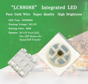China arduino controllable digital led chip lc8808 super led chip wholesale