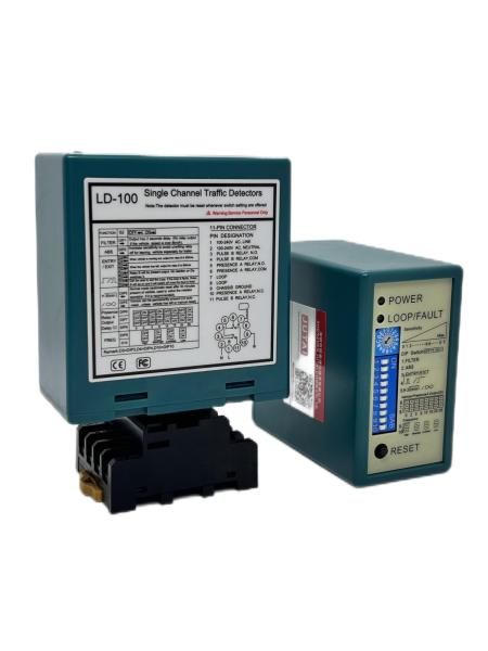 Quality Safety Loop Detector Single Channel Loop Detector For Boom Barrier for sale