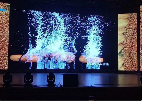 High Grey Scale Led Scrolling Display , Led Video Wall Panels Rich Color Long