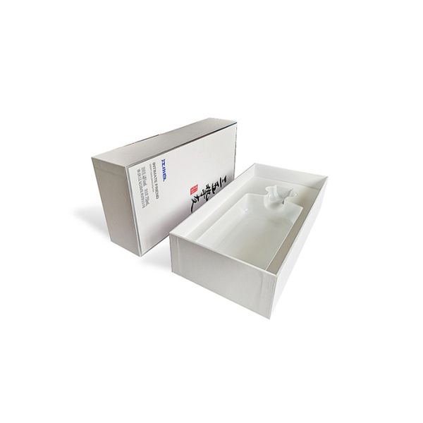 Cosmetic Food Storage Cardboard Boxes CDR Wine Carry Packaging With Vac Form