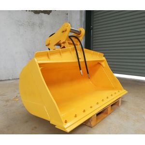 China Excavator Hydraulic Tilt Ditching Bucket Double Cutting Edges Reasonable Design on sale