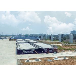 Expressway Automatic Precast Segmental Box Girder High Load Bearing Strength