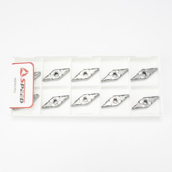 VNMG160408 Cnc Carbide Insert For Aluminum Workingpiece