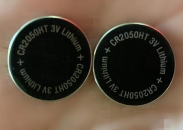 Quality High Efficiency Lithium Coin Cell CR2050HT Lithium Button Battery 350mAh DL2050 for sale