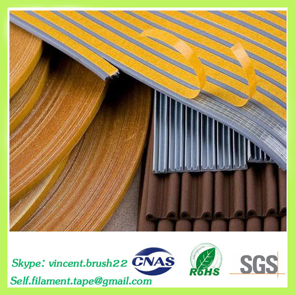 Quality Double side filament tape for door seal for sale