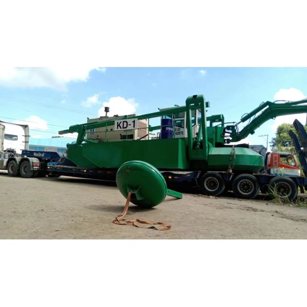 3 Stage Head Watermaster Amphibious Multipurpose Dredger 30t with Ladder Winch JC-3000