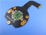 Double Layer Flexible Printed Circuit (FPC) With Black Coverlay and FR4 as
