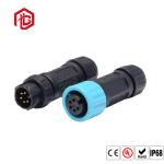A12 3000mating Cycles Waterproof Cord Connector Self-locking And With Sample