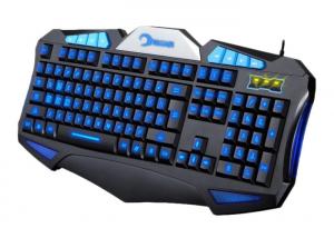 China Various Size Illuminated Gaming Keyboard And Mouse Combo No Driver Needed wholesale