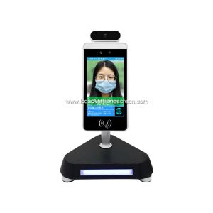 China TFT Brightness 450 Cd/M2 Face Recognition Infrared Thermomete wholesale