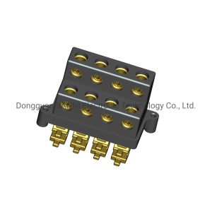 China Plastic PBT Barrier Terminal Block 3 Postions  2-22 Poles on sale