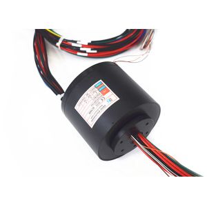 China Mixed Signals Industrial Slip Ring Customized 4x2A Signal 2x170A 100rpm wholesale