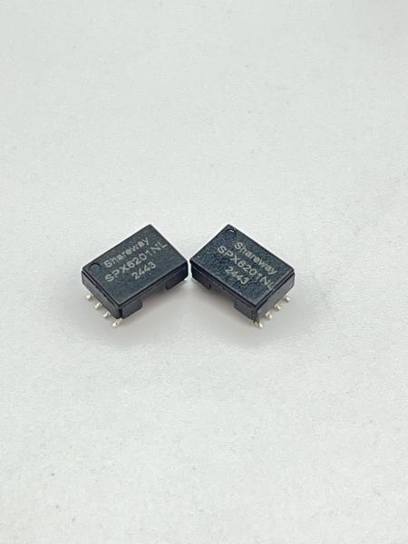 High Frequency Flyback Transformer with 6 Identical Windings and 2500 Vrms