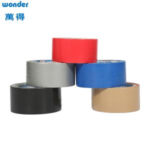 China Wonder Adhesive Brown Cloth Duct Tape 50m Waterproof Rubber Base wholesale