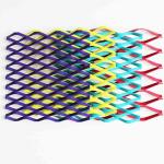 Fluorocarbon Expanded Aluminum Mesh Cladding A3003 With High Durability