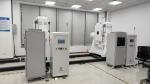 The three-axis turntable generates motion excitations such as angular position,