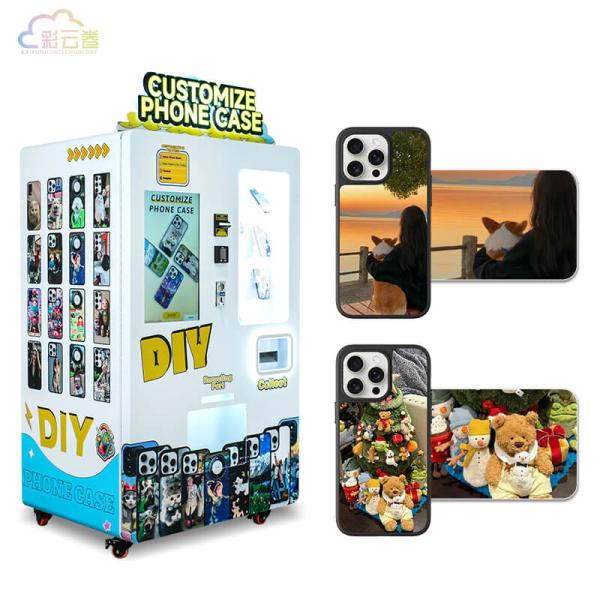 Quality Printing Speed Up To 3 Mins Per Case Phone Case Printing Vending Machine Payment System Cash/Debit/Credit for sale