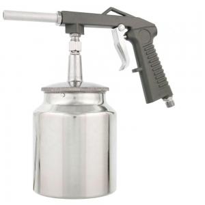 China Air Dust Proofing And Powder Coated Color With 600ml Aluminum Cup Undercoating Gun on sale